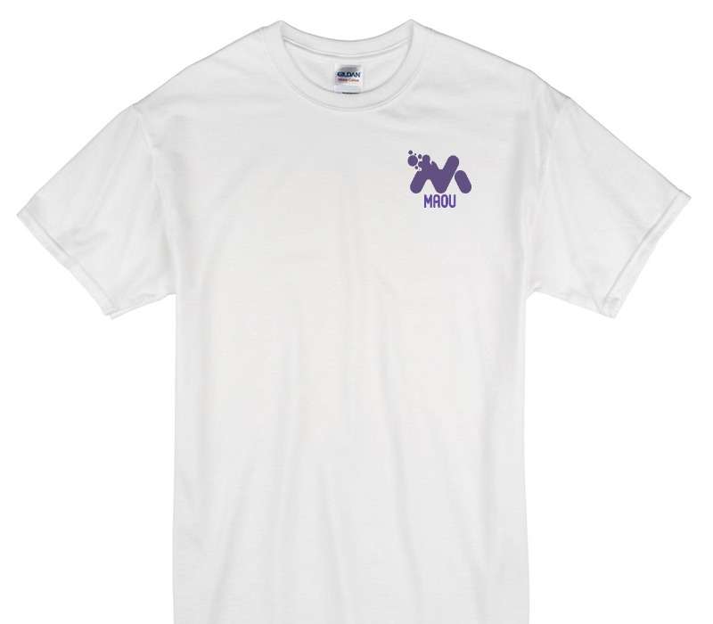 Custom Gildan 100% Cotton White T-Shirt