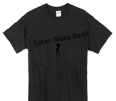 Custom Gildan 100% Cotton Black T-Shirt