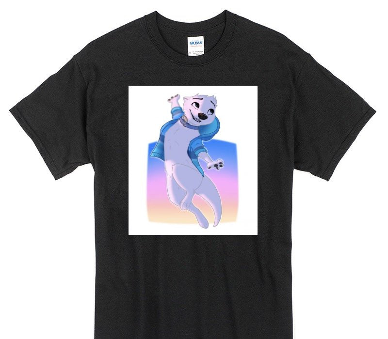 Custom Gildan 100% Cotton Black T-Shirt