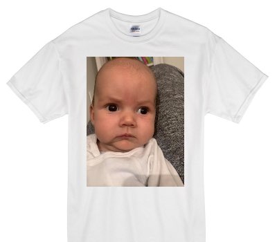 Custom Gildan 100% Cotton White T-Shirt
