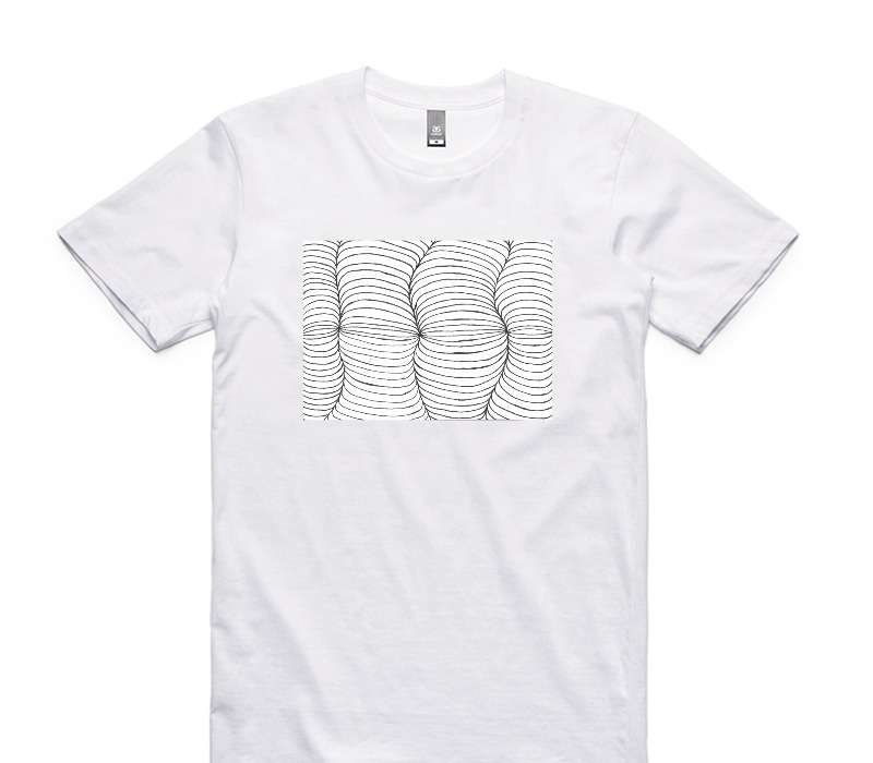 Custom AS Colour 100% Cotton White T-Shirt