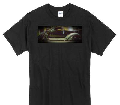 Custom Gildan 100% Cotton Black T-Shirt