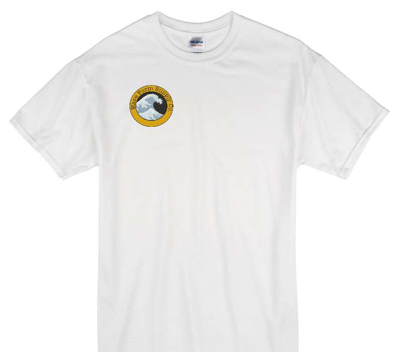 Custom Gildan 100% Cotton White T-Shirt