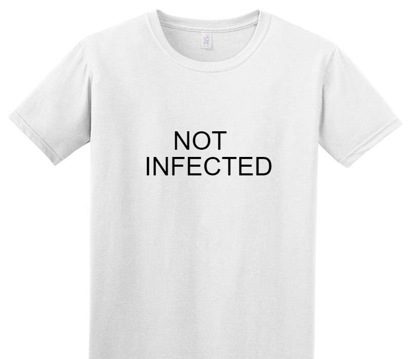 Custom Adult Soft Style 100% Cotton White T-Shirt