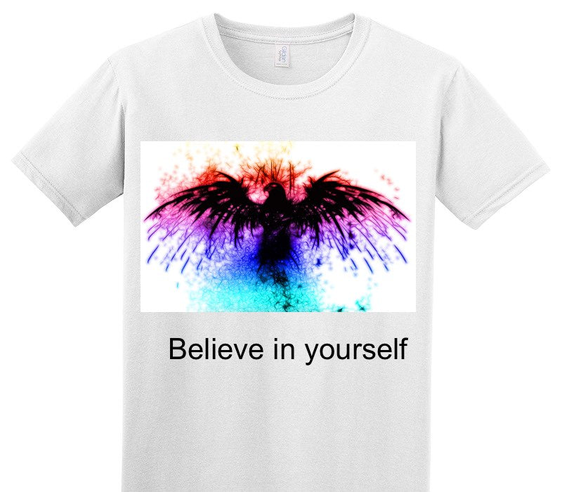 Custom Adult Soft Style 100% Cotton White T-Shirt