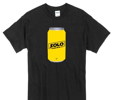 Custom Gildan 100% Cotton Black T-Shirt