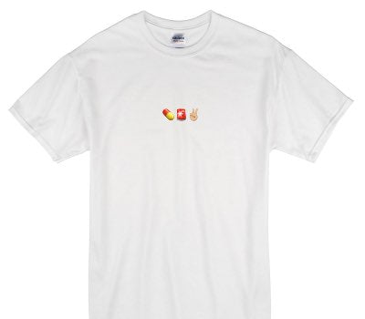 Custom Gildan 100% Cotton White T-Shirt