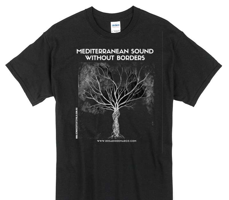Custom Gildan 100% Cotton Black T-Shirt