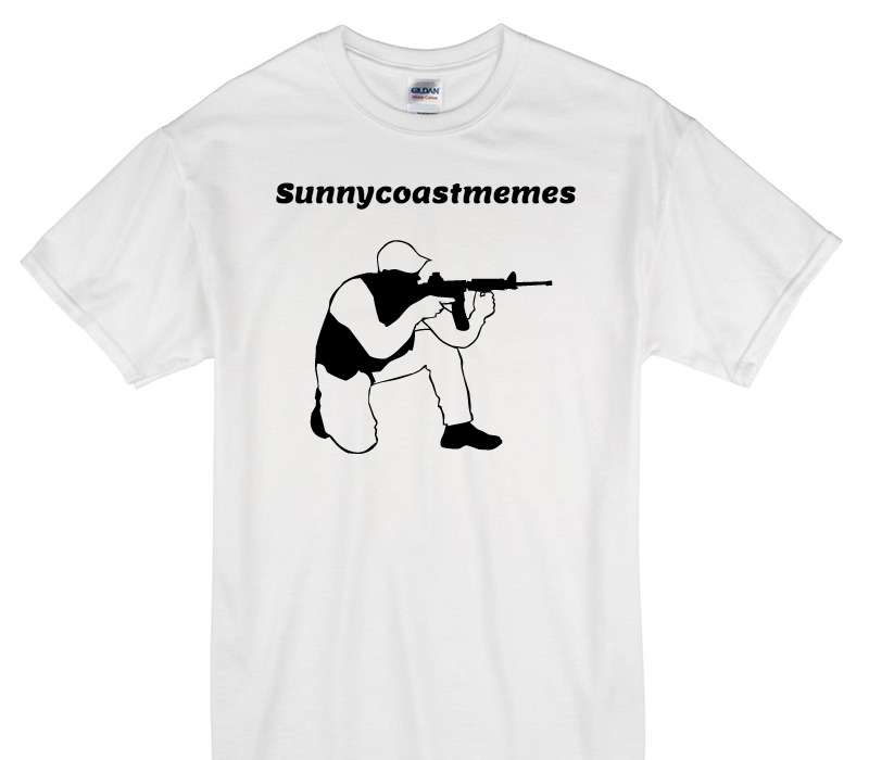 Custom Gildan 100% Cotton White T-Shirt
