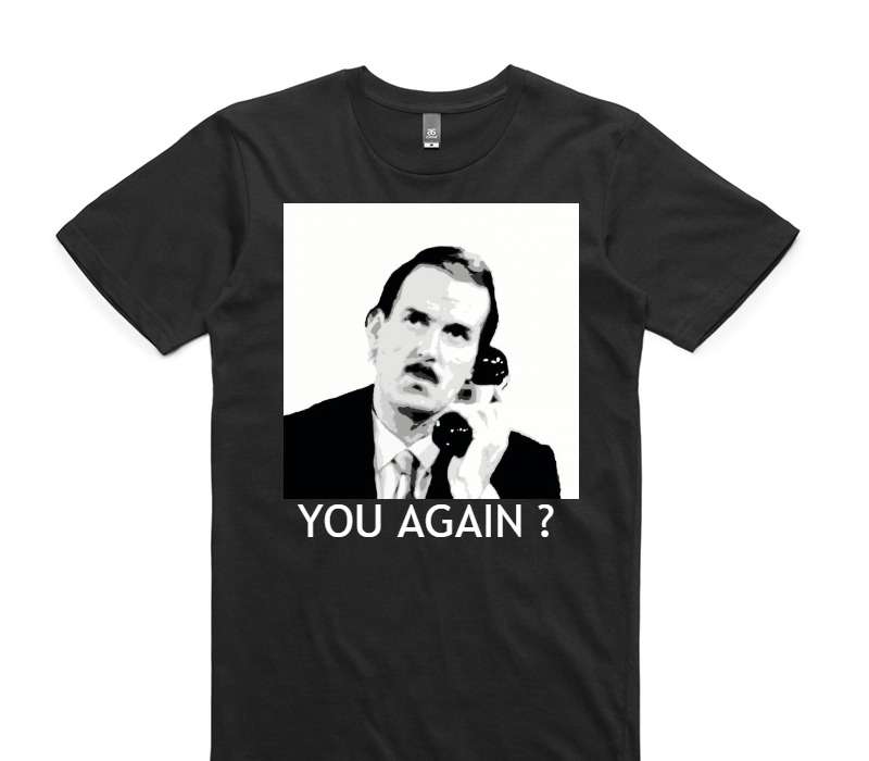 Custom AS Colour 100% Cotton Black T-Shirt