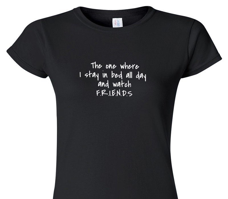 Custom Womens Soft Style 100% Cotton Black T-Shirt