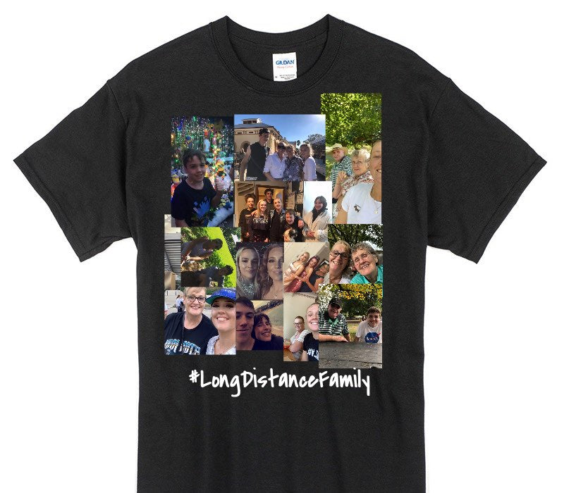Custom Gildan 100% Cotton Black T-Shirt