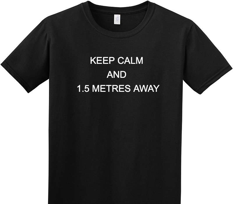 Custom Adult Soft Style 100% Cotton Black T-Shirt