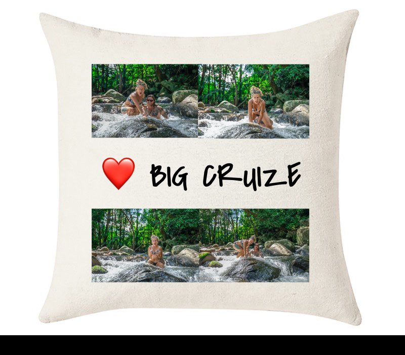 Custom Cushion Cover 50cm x 50 cm Off White
