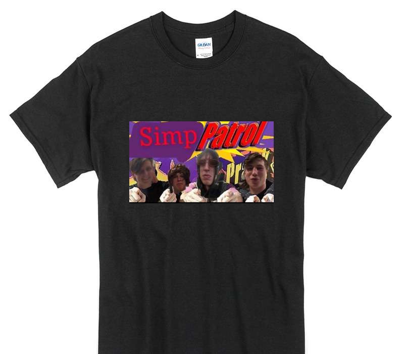 Custom Gildan 100% Cotton Black T-Shirt
