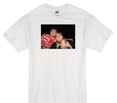 Custom Gildan 100% Cotton White T-Shirt