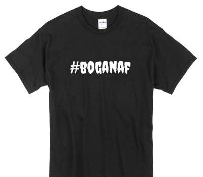 Custom Gildan 100% Cotton Black T-Shirt