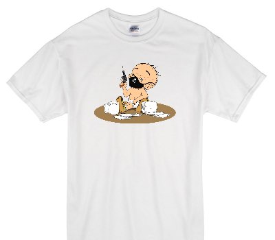 Custom Gildan 100% Cotton White T-Shirt