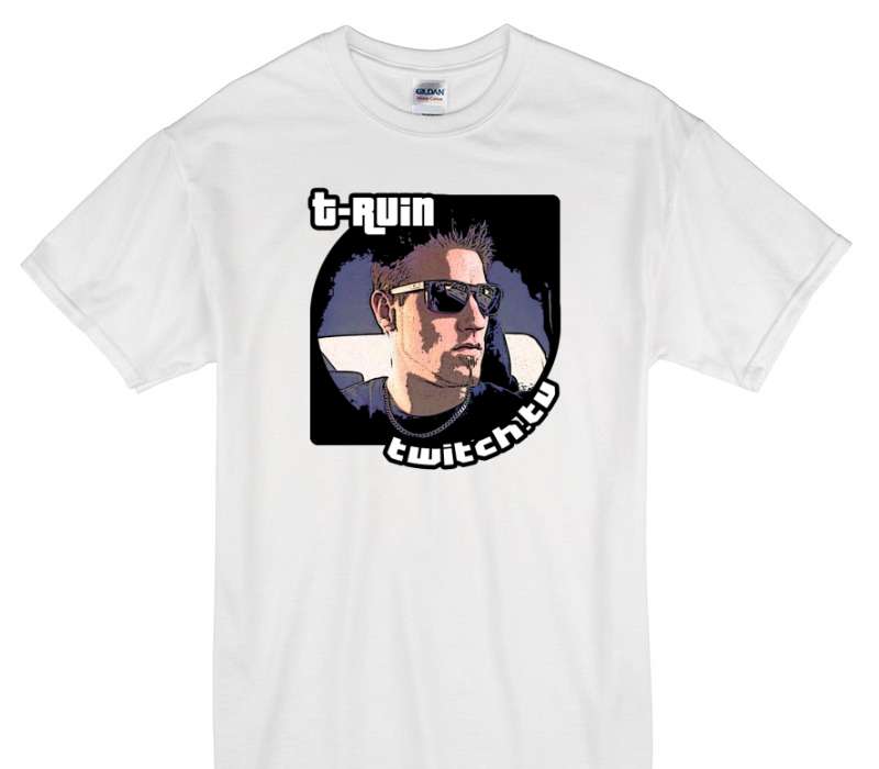 Custom Gildan 100% Cotton White T-Shirt
