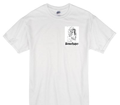 Custom Gildan 100% Cotton White T-Shirt