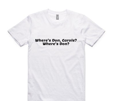 Custom AS Colour 100% Cotton White T-Shirt