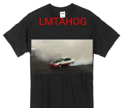 Custom Gildan 100% Cotton Black T-Shirt