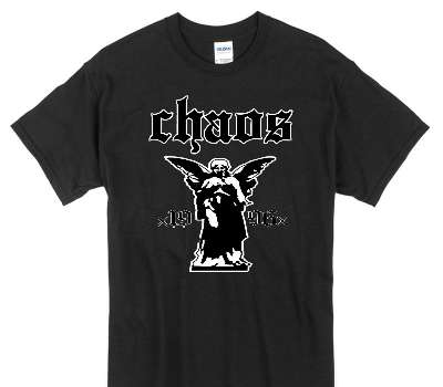 Custom Gildan 100% Cotton Black T-Shirt