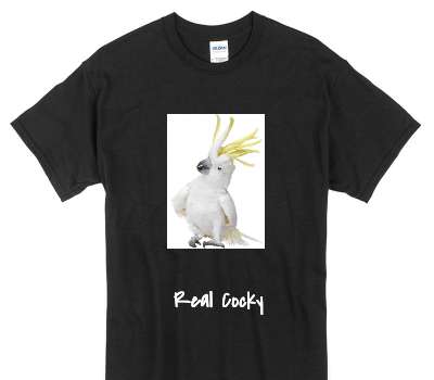Custom Gildan 100% Cotton Black T-Shirt