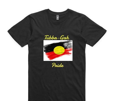 Custom AS Colour 100% Cotton Black T-Shirt