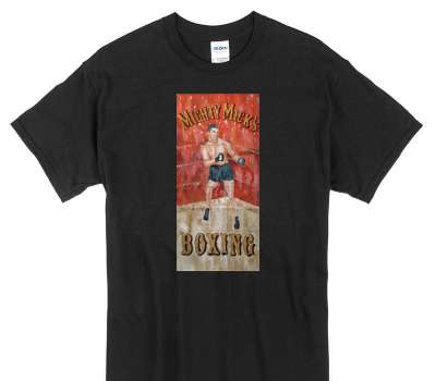 Custom Gildan 100% Cotton Black T-Shirt