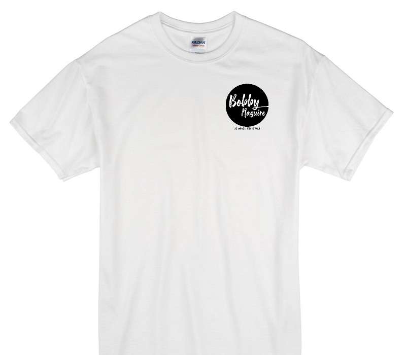 Custom Gildan 100% Cotton White T-Shirt