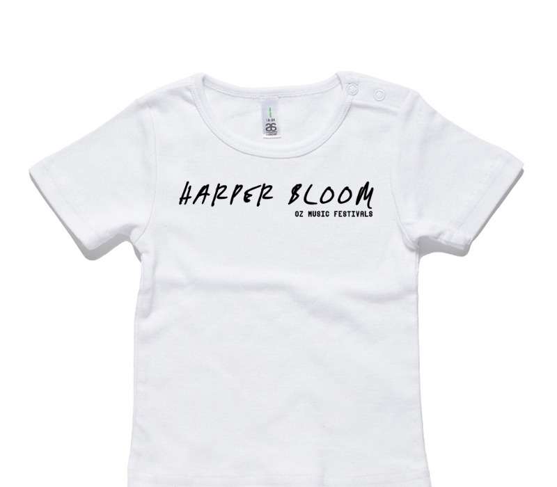 Custom AS Colour White Baby T-Shirt