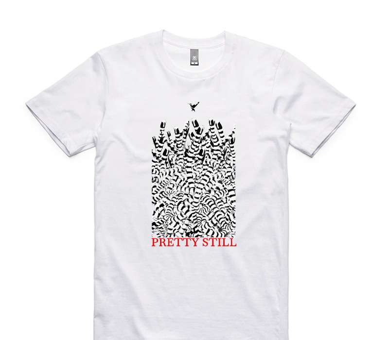 Custom AS Colour 100% Cotton White T-Shirt