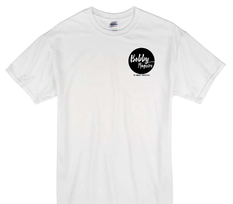 Custom Gildan 100% Cotton White T-Shirt