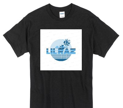 Custom Gildan 100% Cotton Black T-Shirt