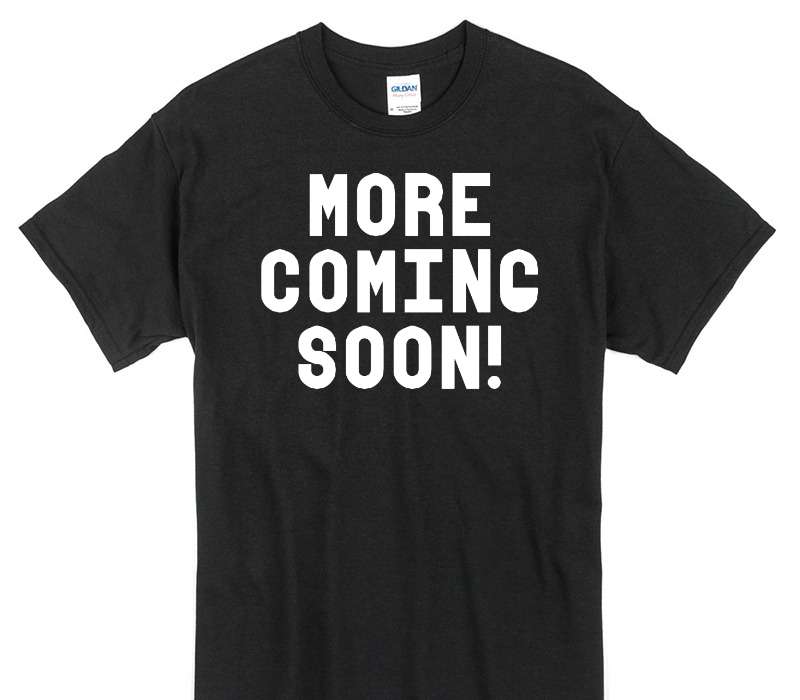 Custom Gildan 100% Cotton Black T-Shirt