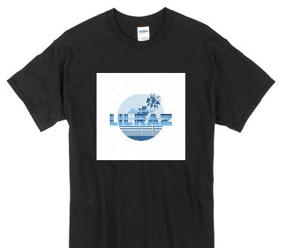 Custom Gildan 100% Cotton Black T-Shirt