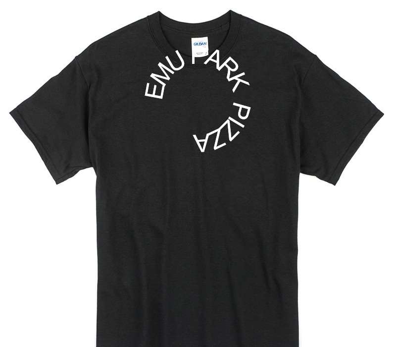 Custom Gildan 100% Cotton Black T-Shirt