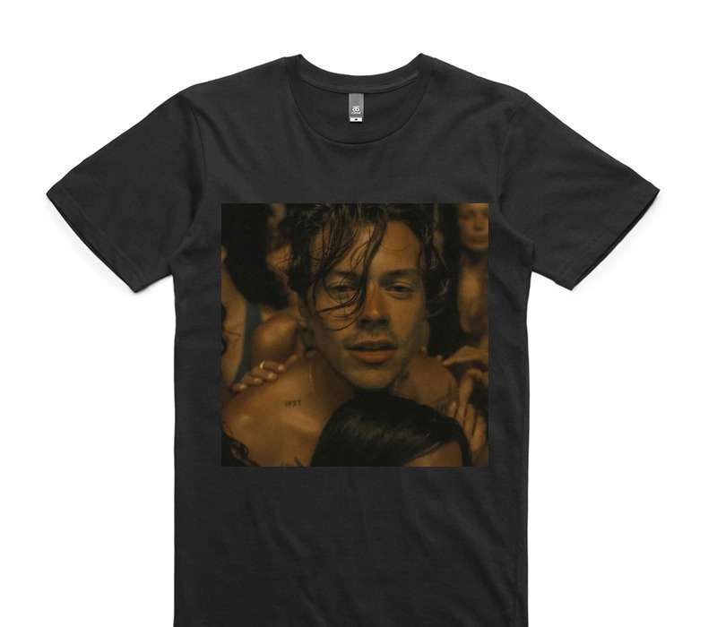 Custom AS Colour 100% Cotton Black T-Shirt