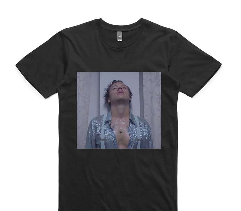 Custom AS Colour 100% Cotton Black T-Shirt