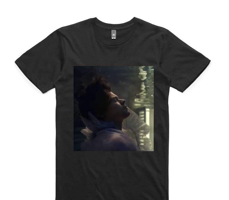 Custom AS Colour 100% Cotton Black T-Shirt