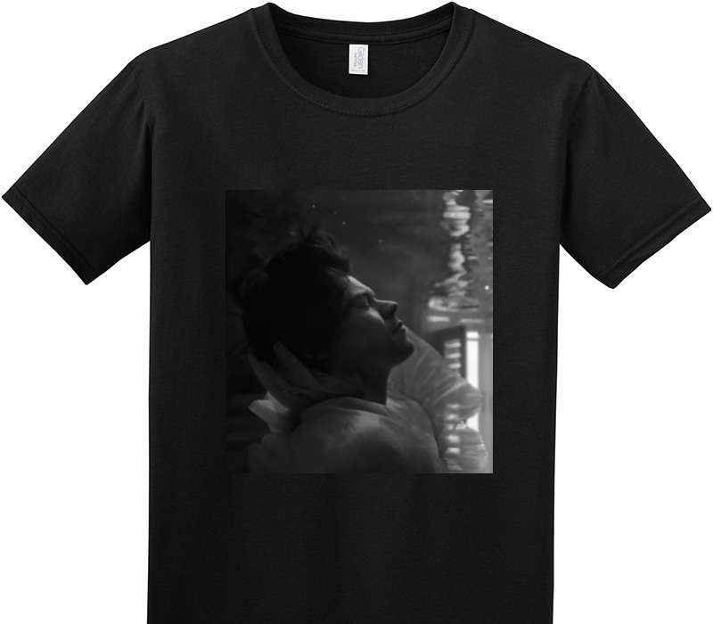 Custom Adult Soft Style 100% Cotton Black T-Shirt