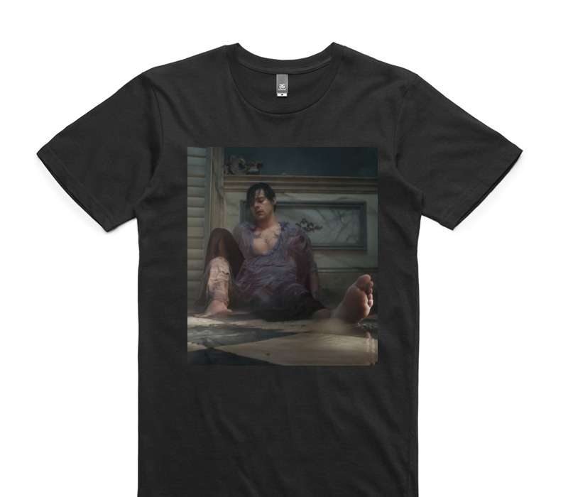 Custom AS Colour 100% Cotton Black T-Shirt