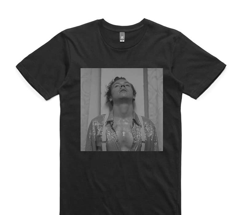 Custom AS Colour 100% Cotton Black T-Shirt