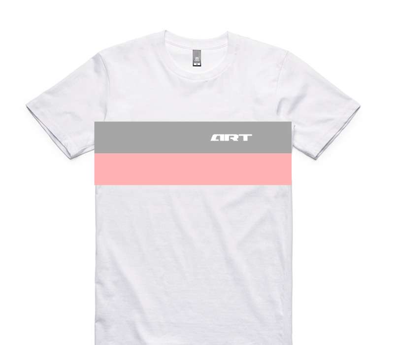 Custom AS Colour 100% Cotton White T-Shirt