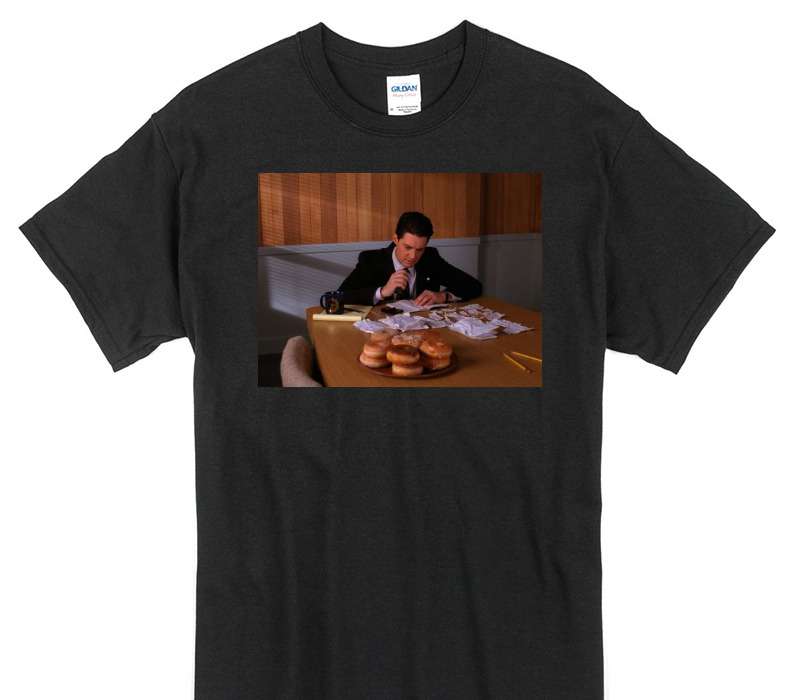 Custom Gildan 100% Cotton Black T-Shirt