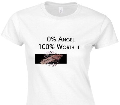 Custom Womens Soft Style 100% Cotton White T-Shirt