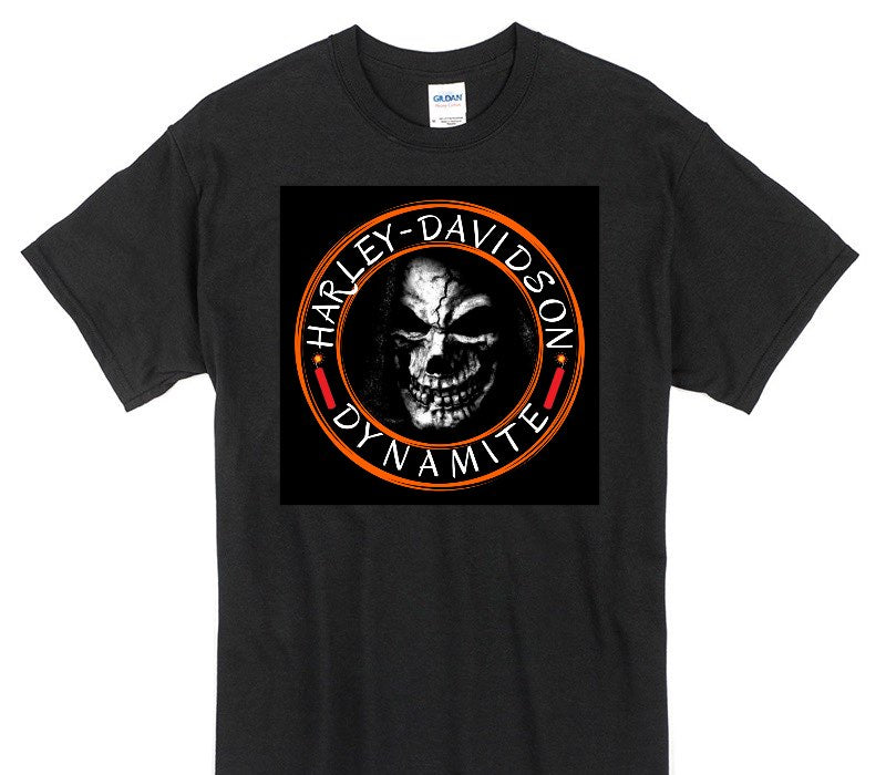 Custom Gildan 100% Cotton Black T-Shirt