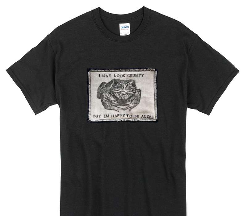 Custom Gildan 100% Cotton Black T-Shirt