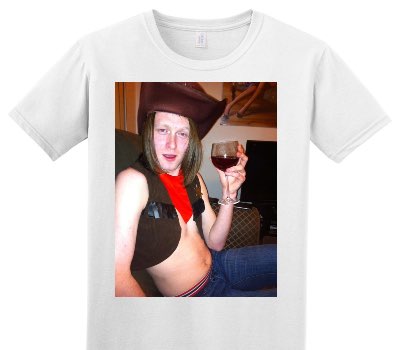 Custom Adult Soft Style 100% Cotton White T-Shirt